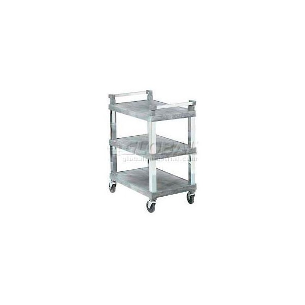 Vollrath Co Vollrath Open Utility Cart, 3-Shelf, Chrome Uprights 97102 - main